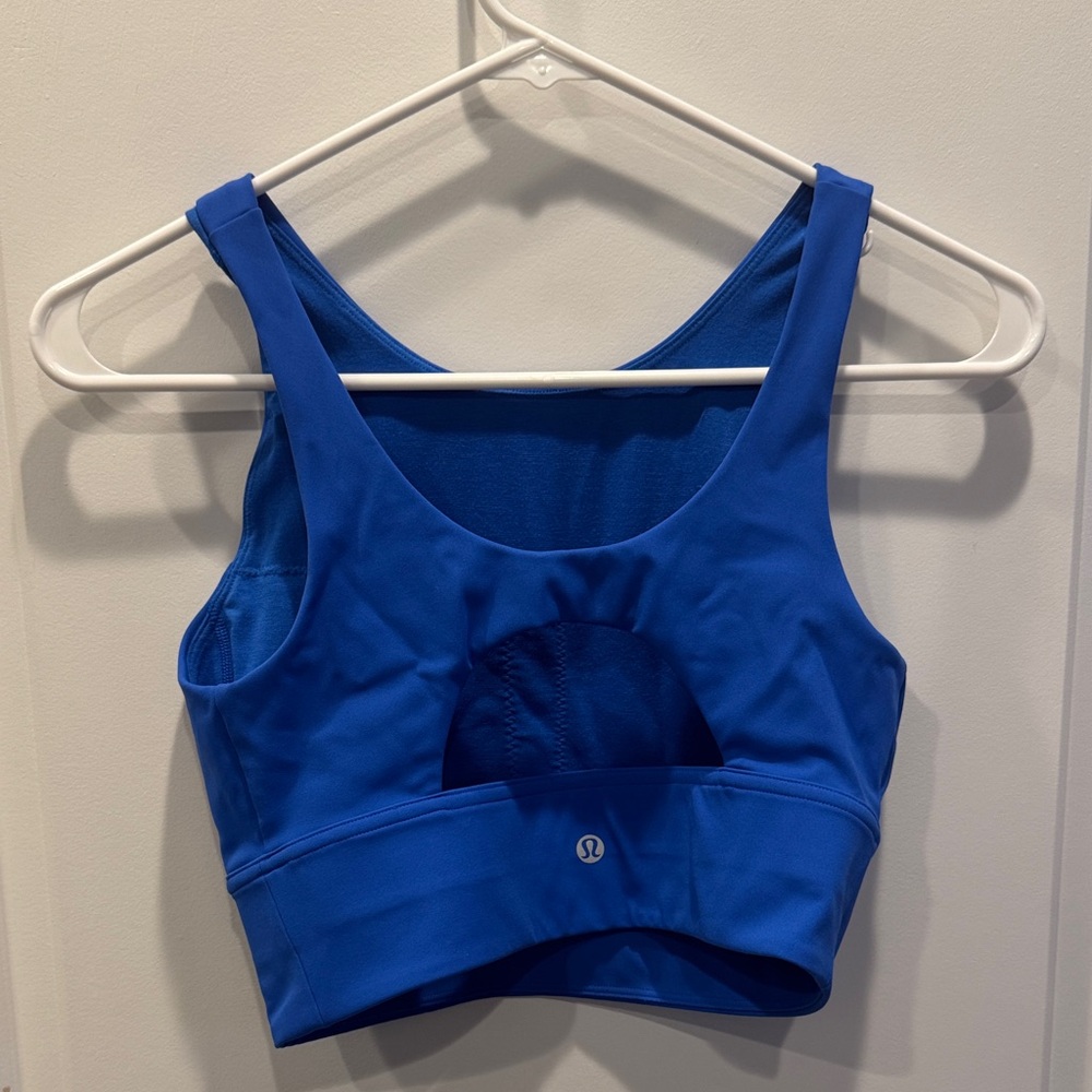 lululemon athletica Vibrant Blue Sports Bra